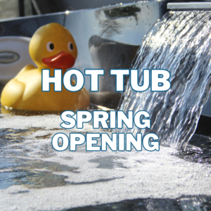 Hot tub Spring Opening