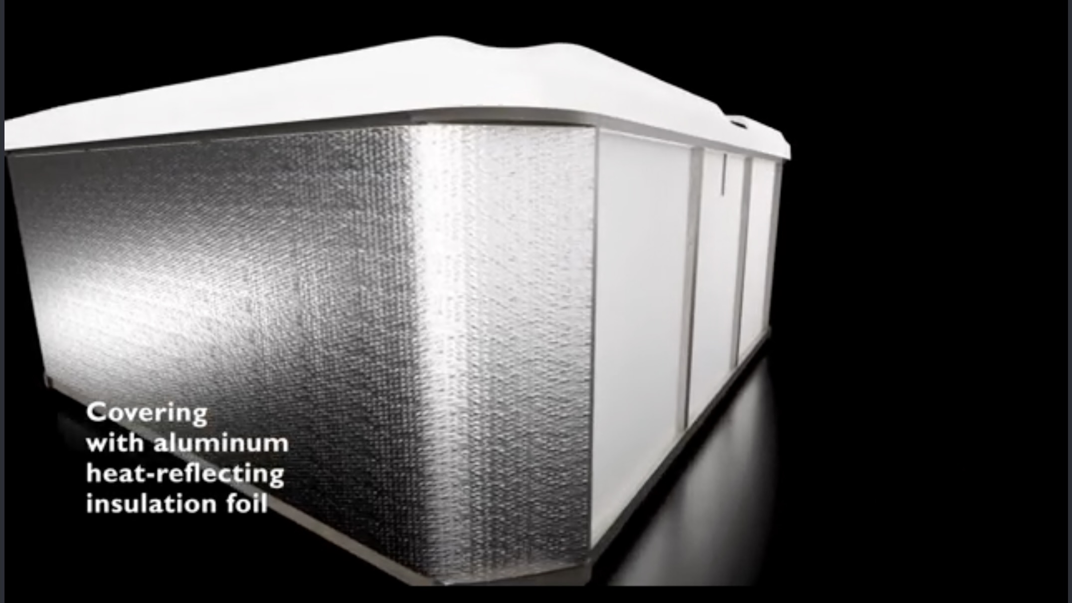 Energy Efficient - hot tub insulation