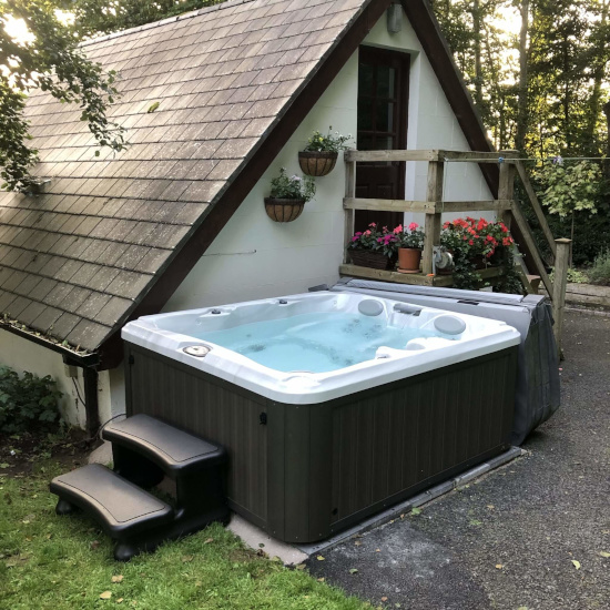 Hot Tub by Cabin